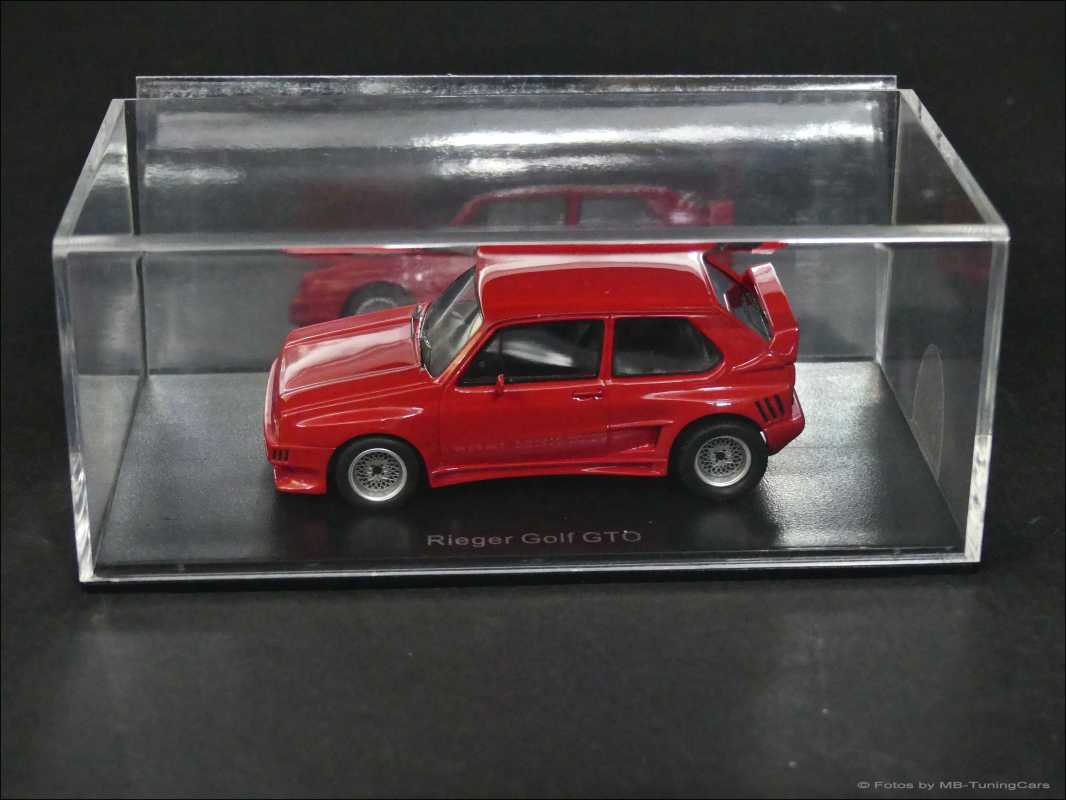 MB-TuningCars - 1:43 VW Volkswagen Golf 1 GTI RIEGER GTO